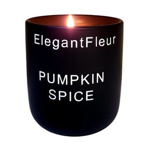 PUMPKIN SPICE SOY CANDLE | 12 OZ STONEWARE JAR CANDLE